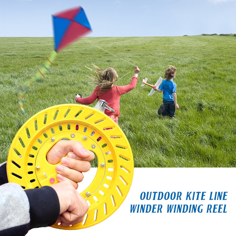 EHOME - Outdoor Kite Line Winder Winding Reel Grip Wheel With Flying String Tool 16cm - Image 1