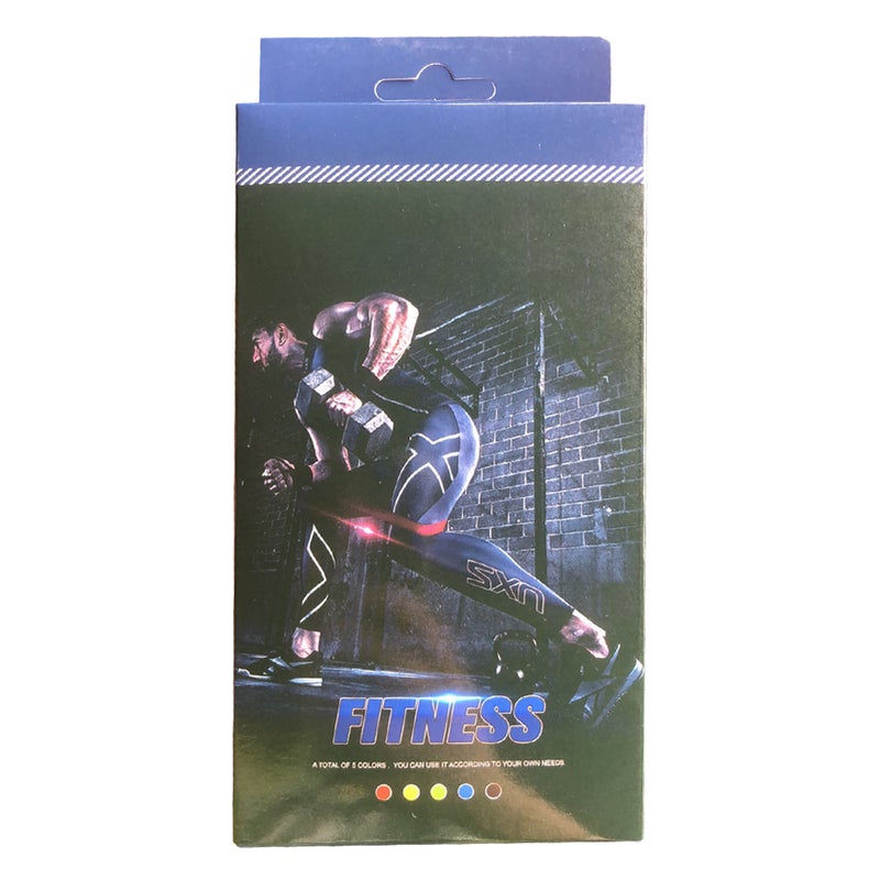 LIXADA 5-Piece 5-30LB Resistance Bands Set 19cm - Image 3