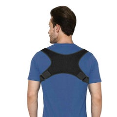 EHOME Posture Corrector Women Men Adjustable Shoulder Brace Back Support Strap Belt 18cm  - Image 3