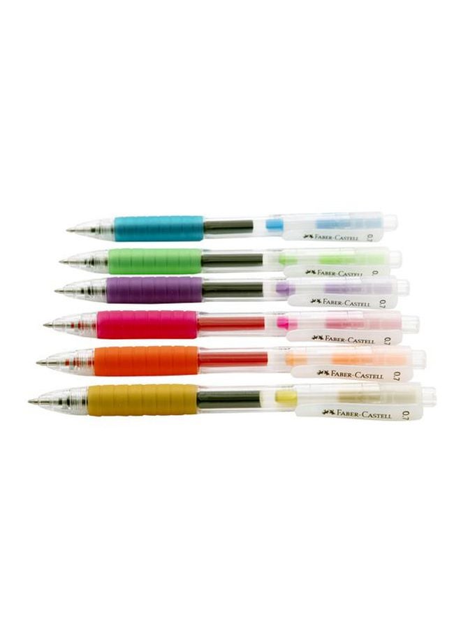FABER-CASTELL - 6-Piece Gel Pen Set Multicolour - Image 1