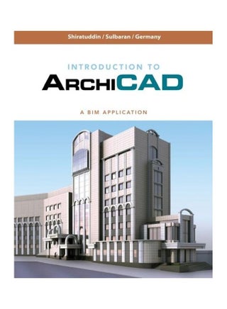 2-Piece Introduction To Archicad A Bim Application With Cd Rom Set Paperback English by Shiratuddin, Mohd Fairuz - 2010 - v1606995768/N42727430A_1