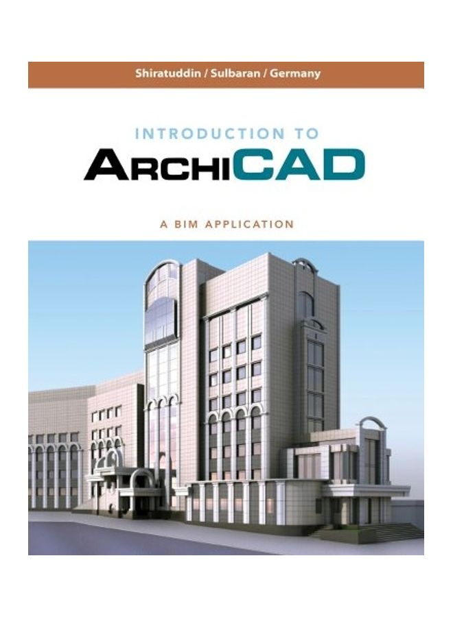 2-Piece Introduction To Archicad A Bim Application With Cd Rom Set Paperback English by Shiratuddin, Mohd Fairuz - 2010 