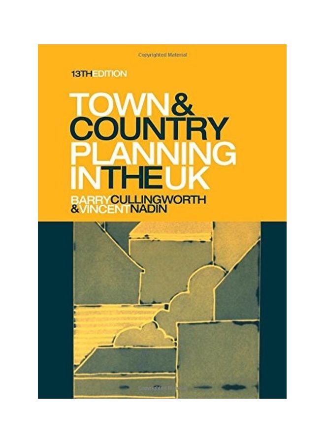 Town And Country Planning In The Uk Paperback English by Barry Cullingworth, Vincent Nadin - 2001 