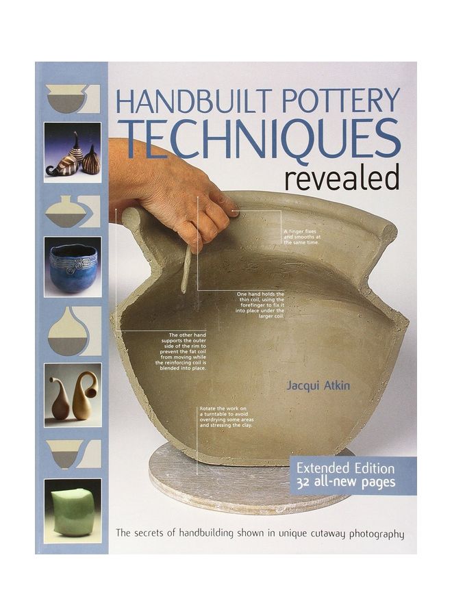 Hand built Pottery Techniques Revealed Paperback English by Jacqui Atkin - 2013 - Image 1