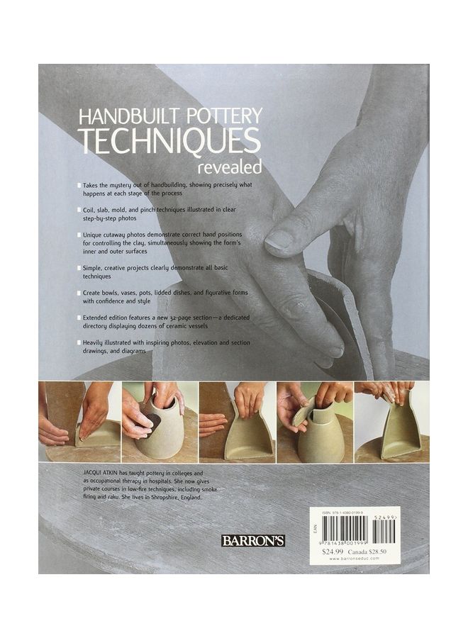 Hand built Pottery Techniques Revealed Paperback English by Jacqui Atkin - 2013 - Image 2