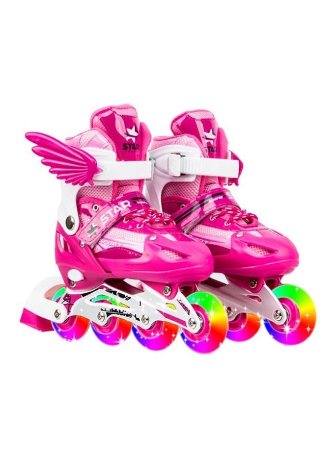 Cool Baby - Pair Of Roller Skates With Flashing Wheels 32-37cm - Image 1