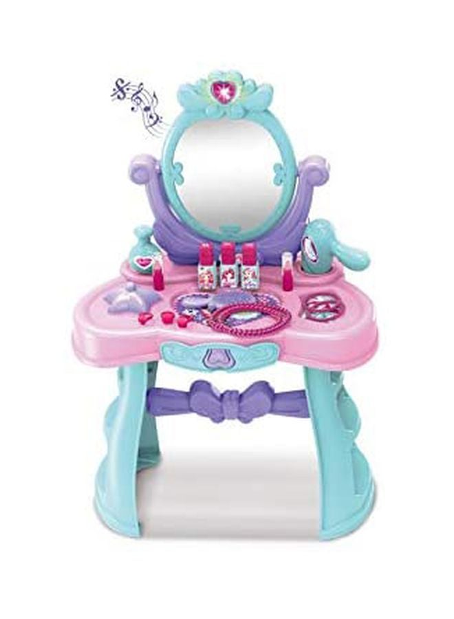بسمة لعبة خزانة المكياج و الثياب مع ضوء و صوت 54x43سم - Image 1