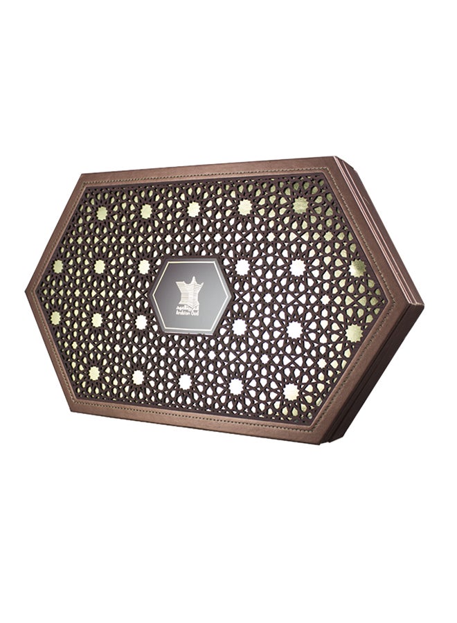 Arabian Oud Luxury Royal Brown Gift Set Perfume 165 Ml, Concentrated Perfume 4 Ml, Agar Wood Oil 4ml - Image 3