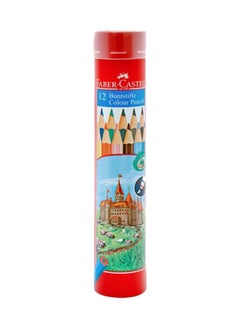 12-Piece Classic Colour Pencil Set Multicolour