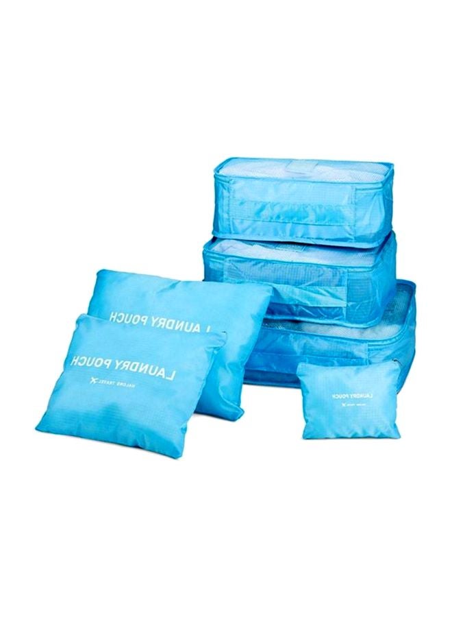 Cool Baby 6-Piece Packing Organizer Set Blue/Clear - Image 2