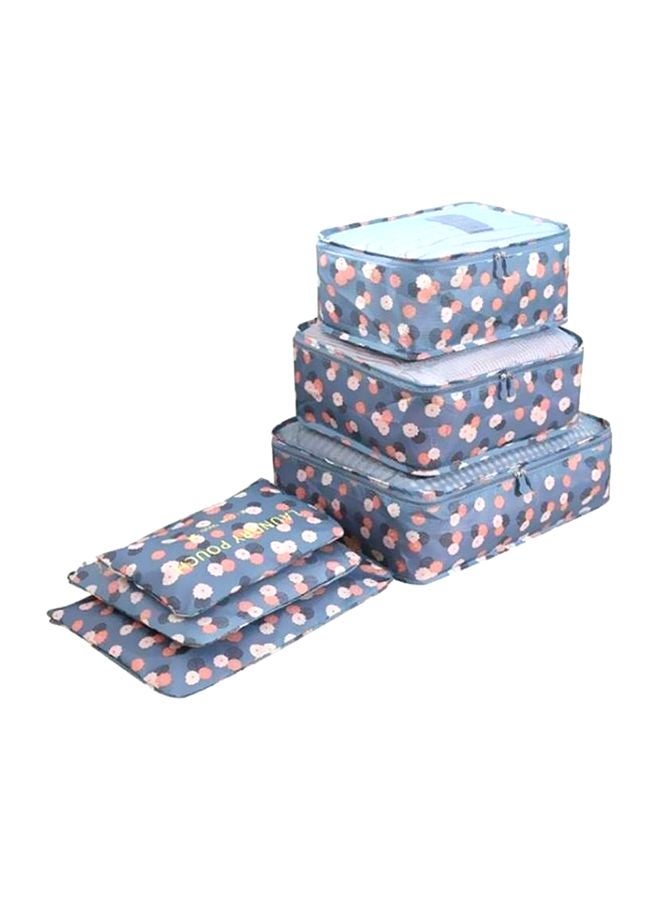 Cool Baby 6-Piece Packing Organizer Set Grey/Pink/Clear - Image 1