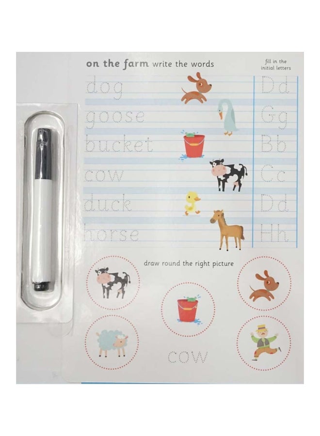 Write And Wipe - 100 Words Hardcover English by Elizabeth Golding  - Image 2