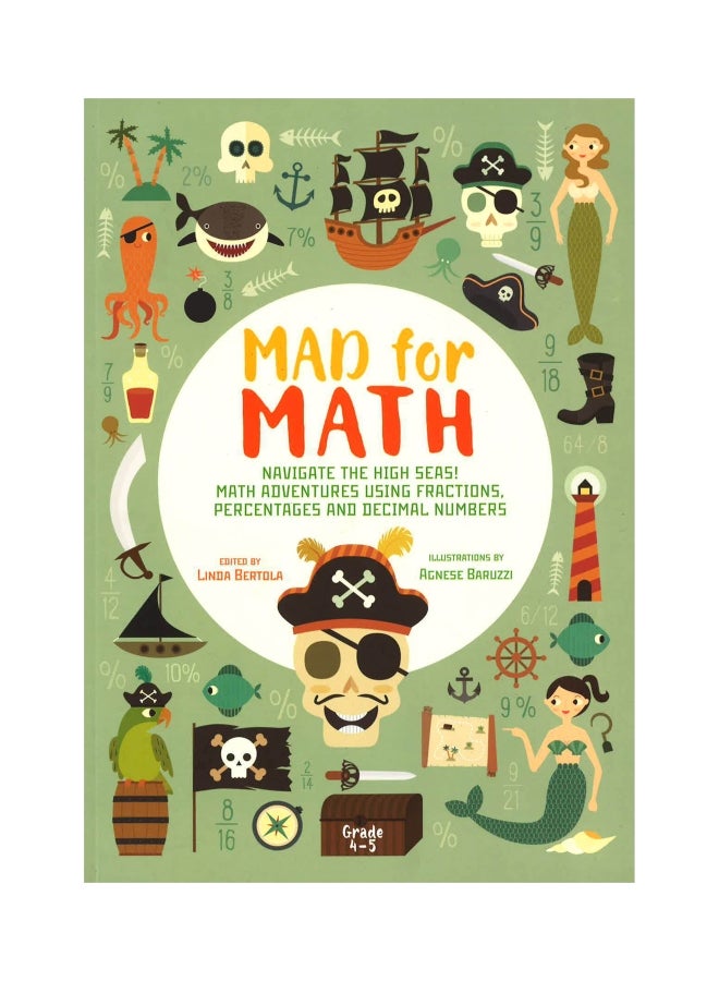 Mad For Math - High Seas Paperback English by Linda Bertola  - Image 1