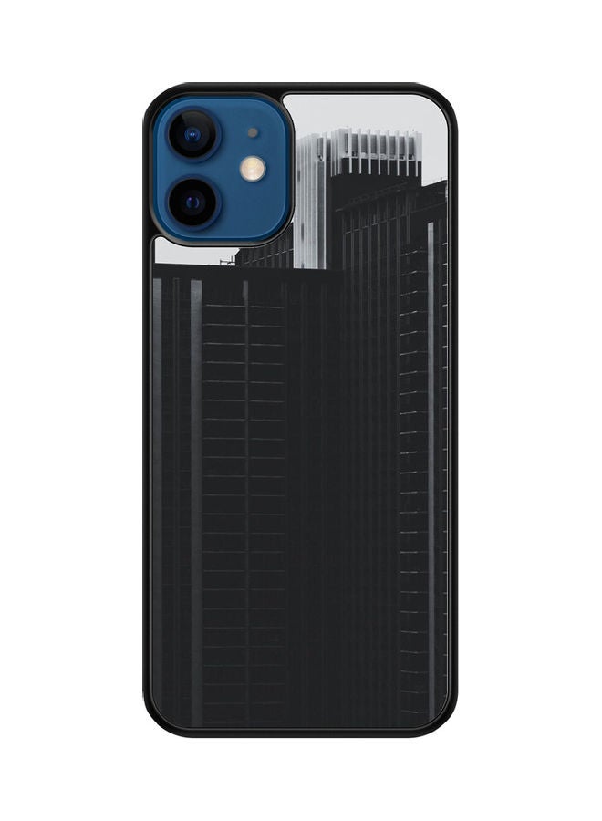 SYN Protective Case Cover For Apple iPhone 12 Black/White