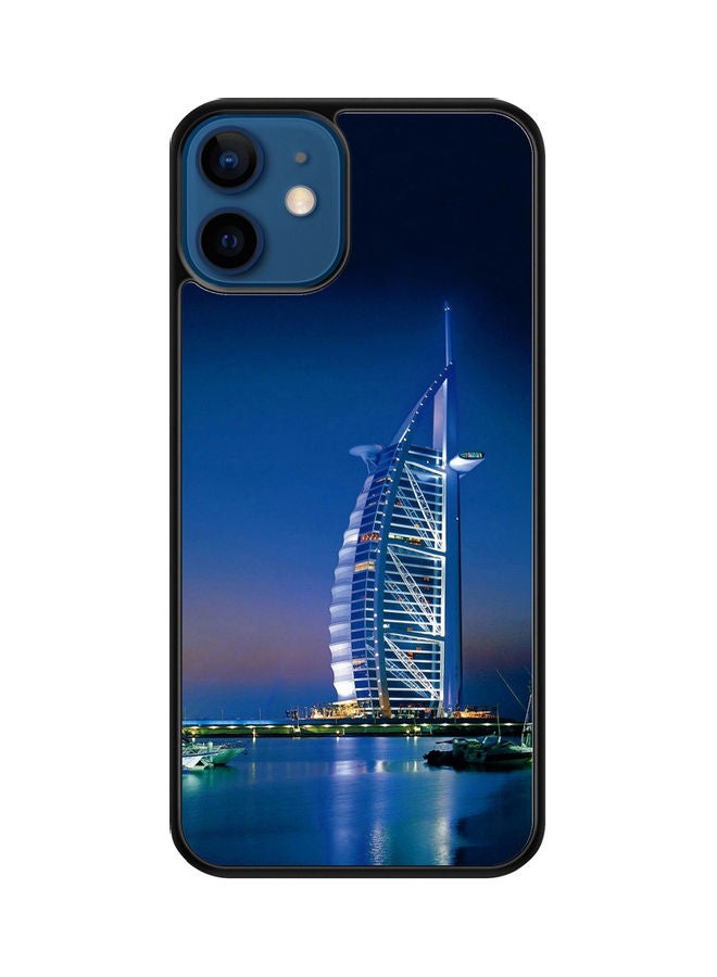 إس واي إن غطاء حماية واق لهاتف أبل آيفون 12 أسود/أزرق