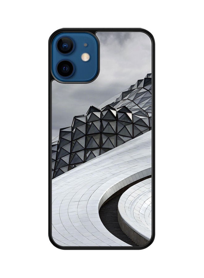 SYN Protective Case Cover For Apple iPhone 12 White/Grey