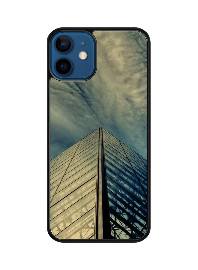 SYN Protective Case Cover For Apple iPhone 12 Grey/Blue