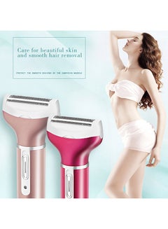 MARSKE 4-In-1 Rechargeable Shaver Red 13.5x5x2.5cm  - Image 3