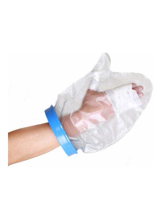 Adult Short Arm Waterproof Cast & Bandage Protector, 34.5 x 22.0 cm Transparent 34.5 x 22.0cm  - Image 1