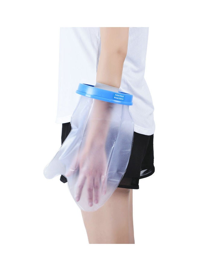 Adult Short Arm Waterproof Cast & Bandage Protector, 34.5 x 22.0 cm Transparent 34.5 x 22.0cm  - Image 2
