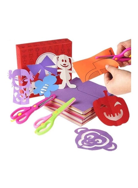 Mumoo Bear Fun Paper Cutting Scissor Skills Activity Cutting Book; Multicolour
