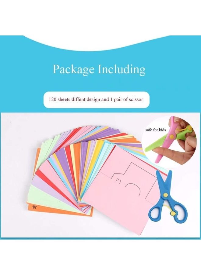 كتاب قطع الورق من مامو بير ، انشطة التدريب على مقص الورق . متعدد الألوان - Image 3