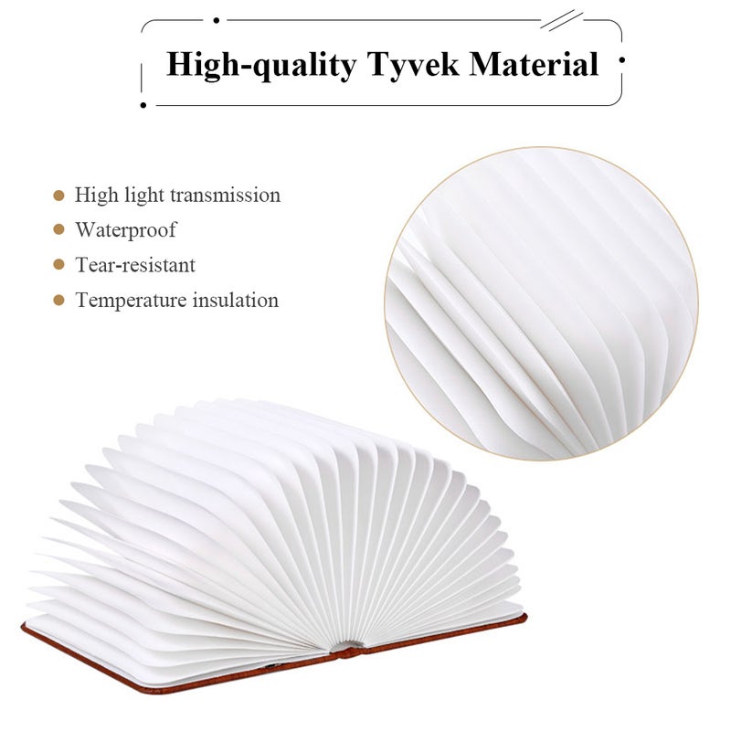 إيهوم مصباح مكتب ليلي محمول وقابل للطي أبيض 15سم - Image 3