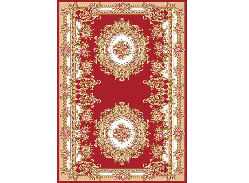 بساط شرقي بتصميم كلاسيكي تقليدي متعدد الألوان 160x240سم - Image 1