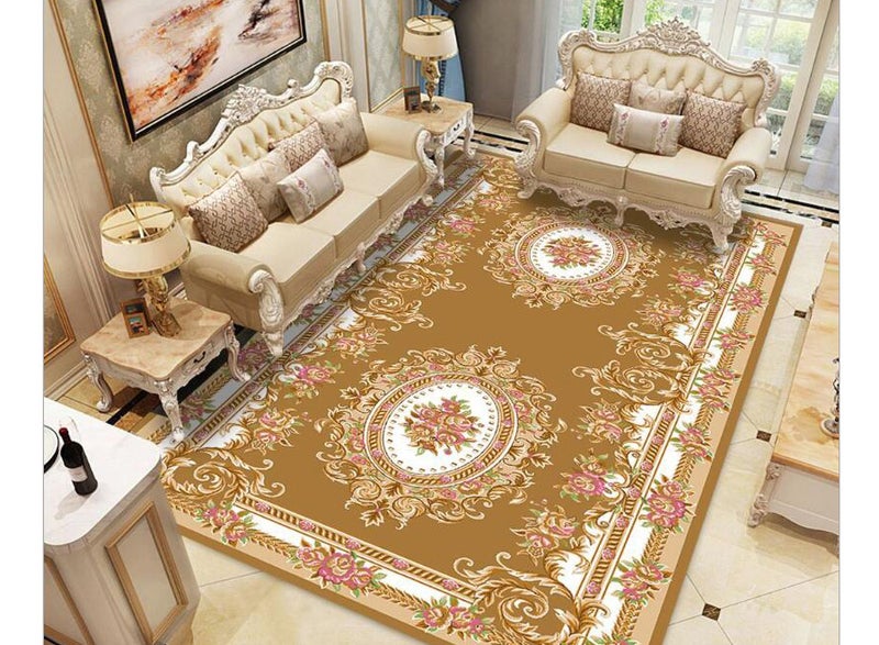 سجادة شرقية بتصميم كلاسيكي تقليدي متعدد الألوان 160x240سم - Image 2