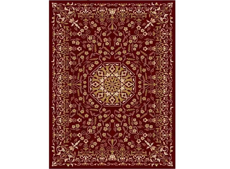 سجادة شرقية بتصميم كلاسيكي تقليدي متعدد الألوان 200x300سم - Image 1