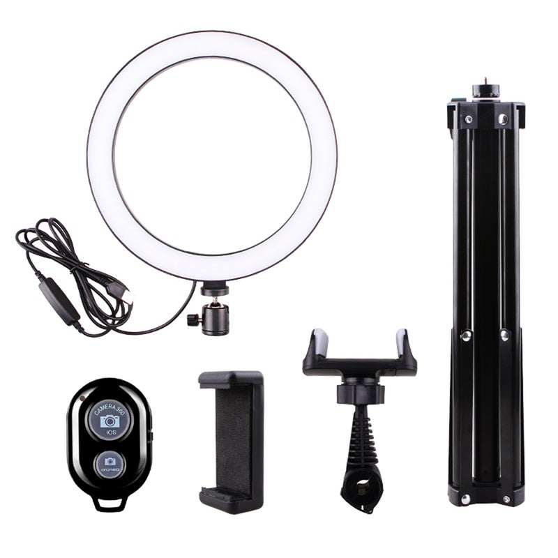 Multifunction LED-Ring Light Set With Mobile Holder MultiColour 40x6.5x34cm - Image 2