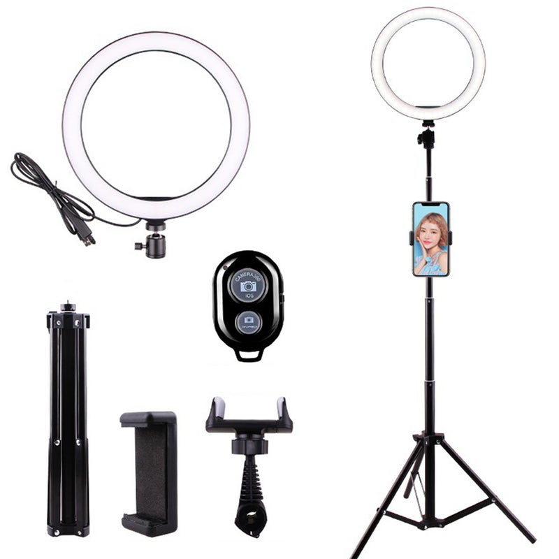 Multifunction LED-Ring Light Set With Mobile Holder MultiColour 40x6.5x34cm - Image 4