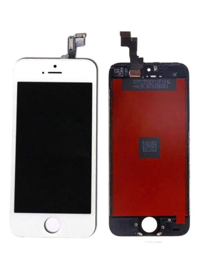 clever Replacement LCD Touch Screen For Apple iPhone 5s White/Black - Image 2