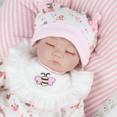 Decdeal Reborn Sleeping Baby Doll With Lovely Outfit 16inch  - Image 4