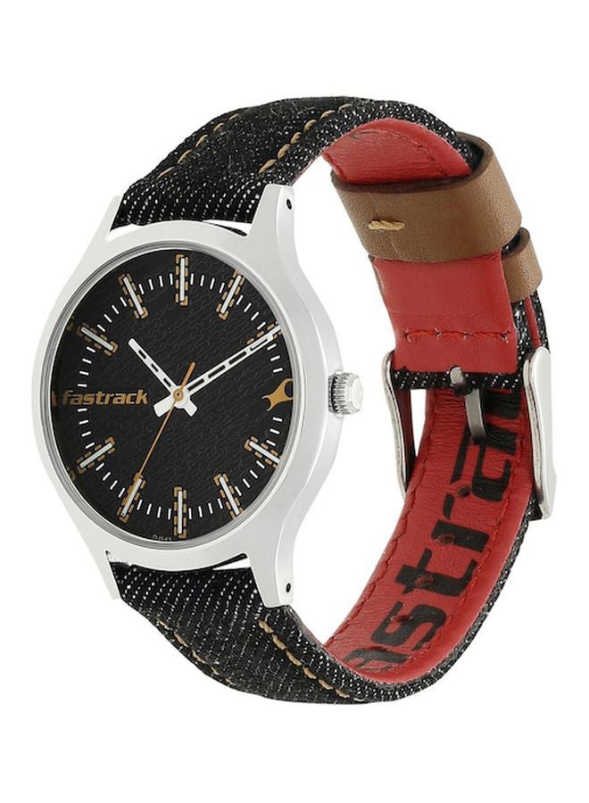 فاستراك ساعة عقارب بسوار من القماش طراز 6180SL02 للبنات - Image 3