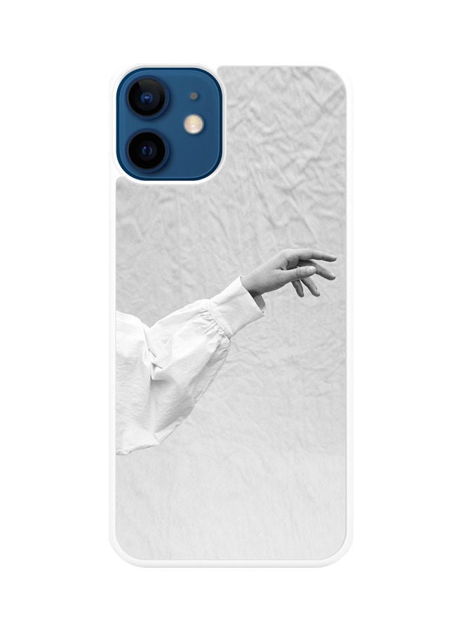 SYN Protective Case Cover For Apple iPhone 12 White/Grey