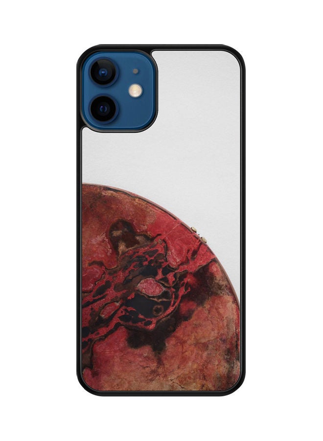 إس واي إن غطاء حماية واق لهاتف أبل آيفون 12 أبيض/أحمر/أسود