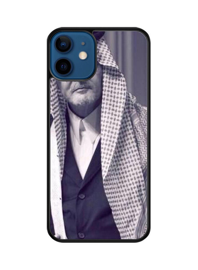 إس واي إن غطاء حماية واق لهاتف أبل آيفون 12 أسود/ رمادي