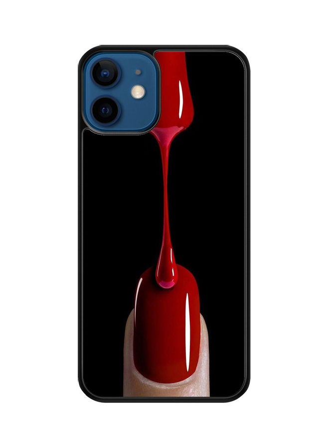 SYN Protective Case Cover For Apple iPhone 12 Red/Black