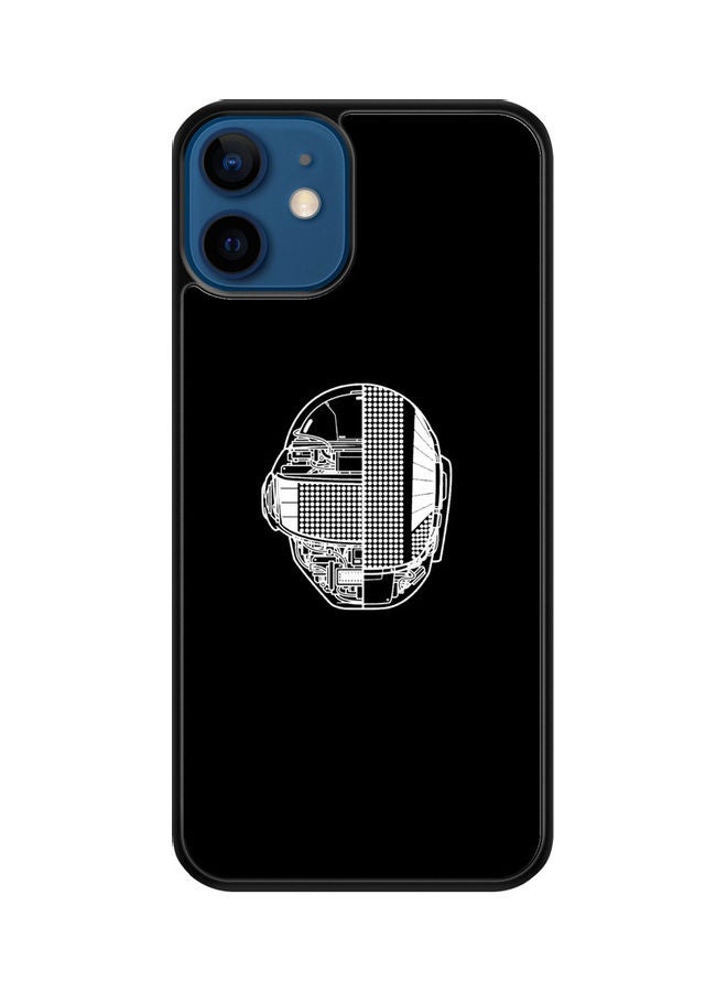 إس واي إن غطاء حماية واق لهاتف أبل آيفون 12 أبيض/ أسود