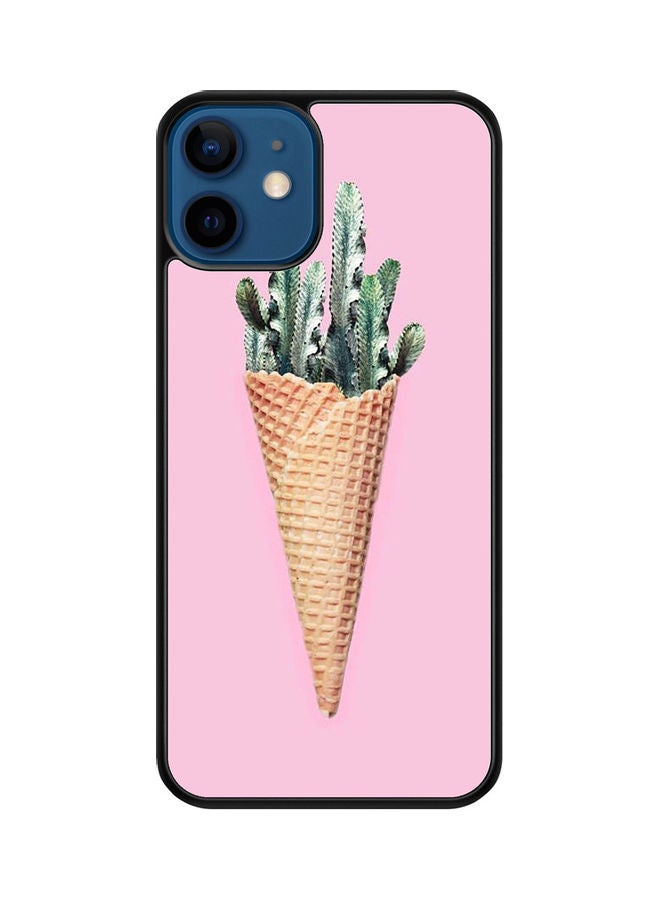 إس واي إن غطاء حماية واق لهاتف أبل آيفون 12 وردي/ بيج/ أخضر