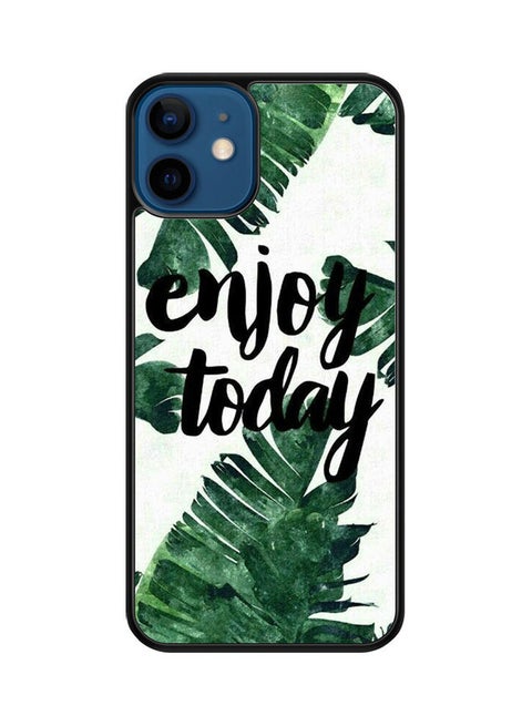 Protective Case Cover For Apple iPhone 12 Whitw/Black/Green