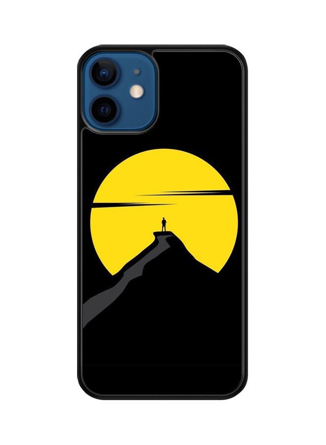 SYN Protective Case Cover For Apple iPhone 12 yellow/Black