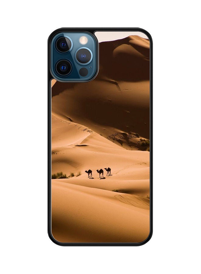 SYN Protective Case Cover For Apple iPhone 12 Pro Brown/White