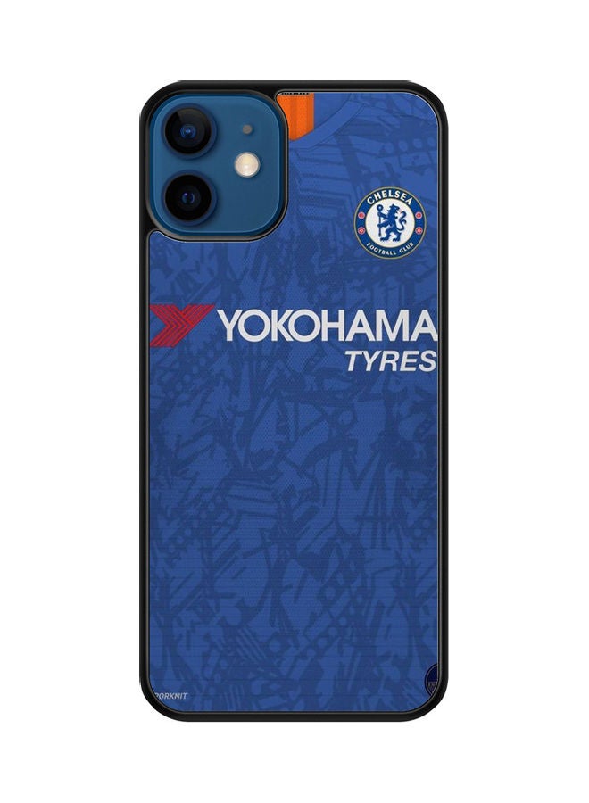 إس واي إن غطاء حماية واق لهاتف أبل آيفون 12 أزرق