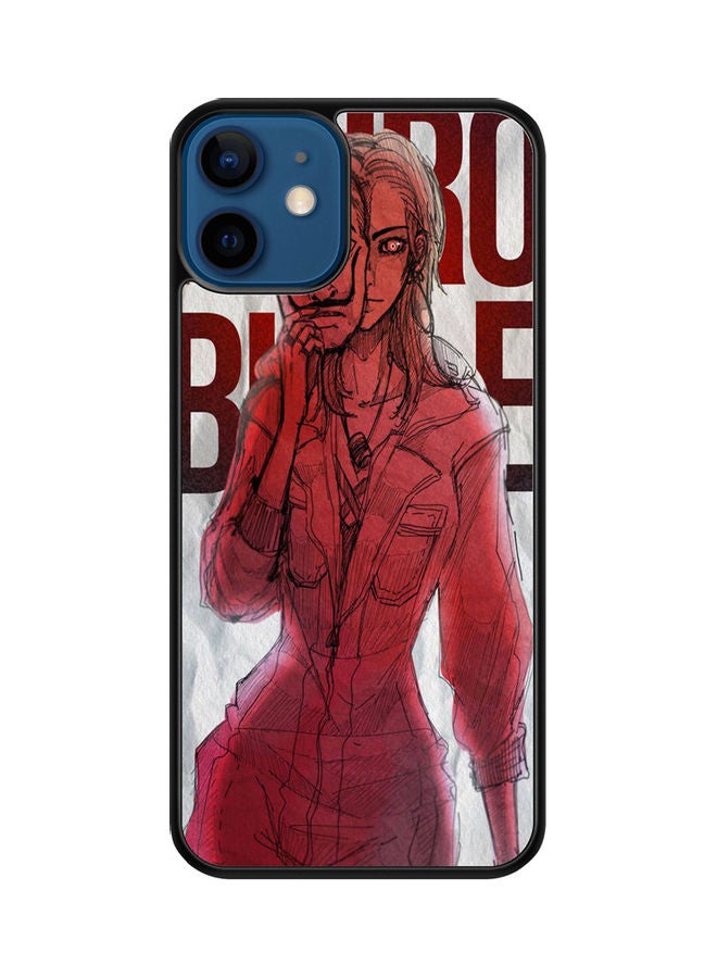 SYN Protective Case Cover For Apple iPhone 12 Red/White/Black