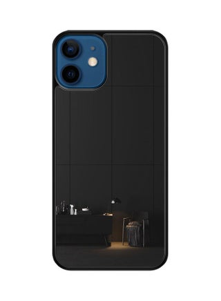 Protective Case Cover For Apple iPhone 12 Black/Beige/White - v1607004937/N42741186A_1