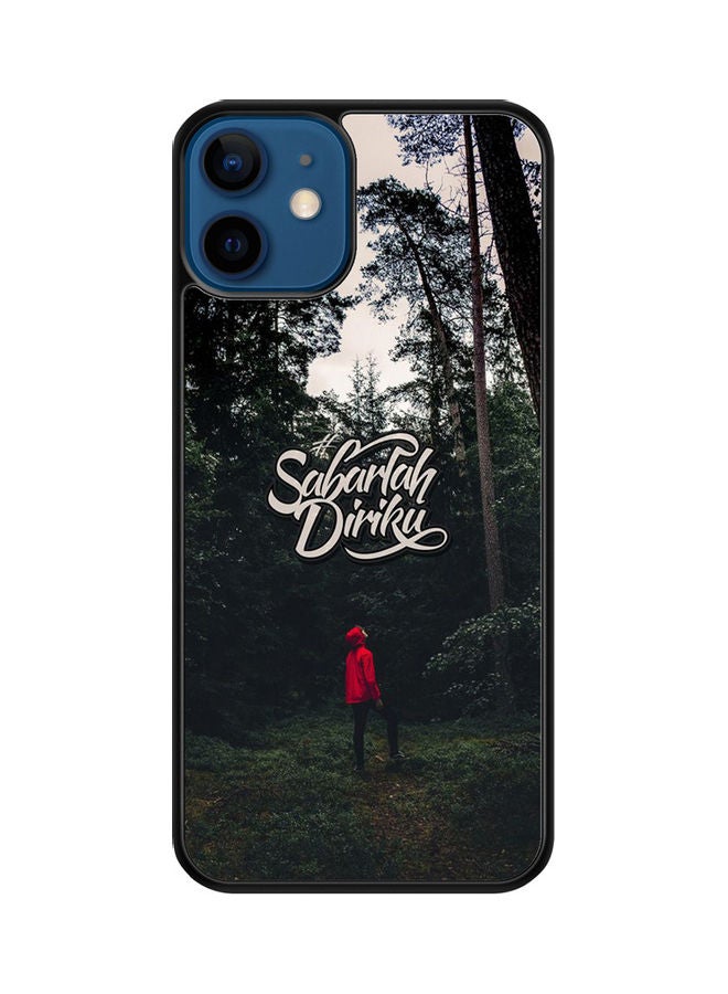 إس واي إن غطاء حماية واق لهاتف أبل آيفون 12 أبيض/أخضر