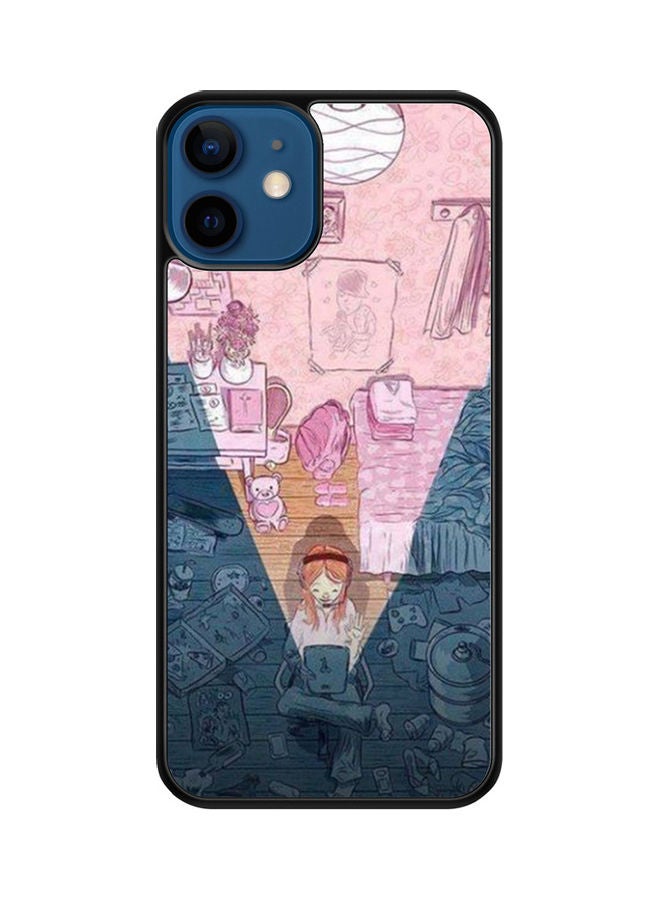 SYN Protective Case Cover For Apple iPhone 12 blue/pink