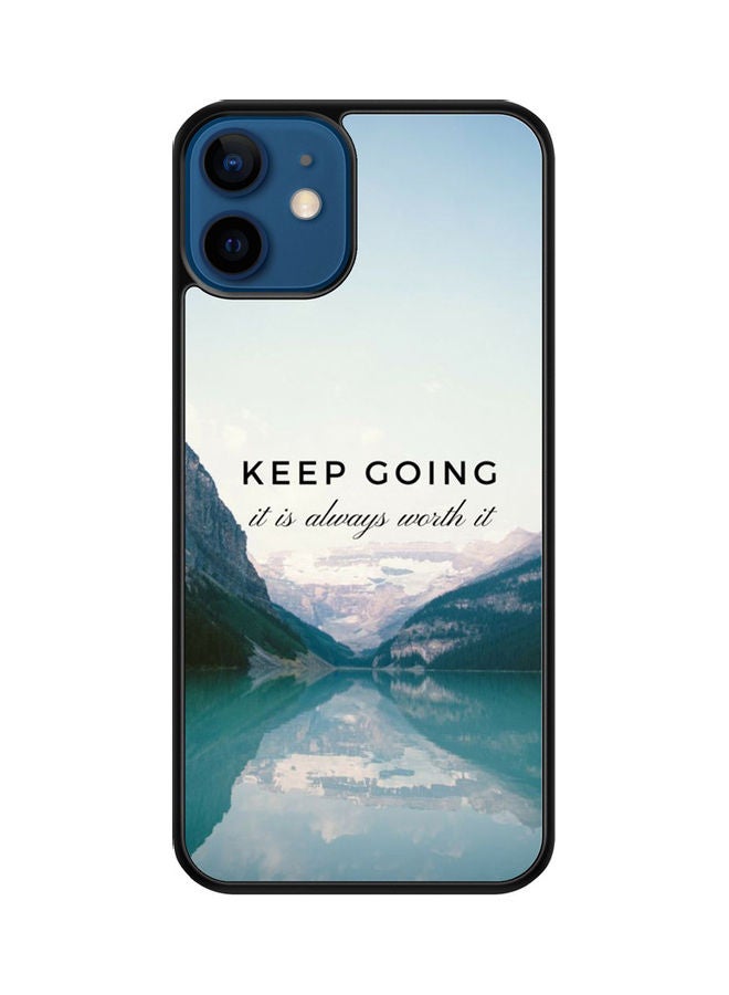 SYN Protective Case Cover For Apple iPhone 12 Blue/White/Green